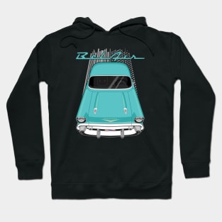 Chevrolet Bel Air 1957 - pinecrest green Hoodie